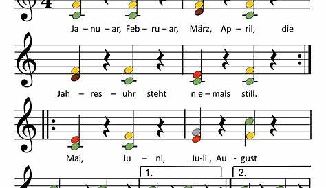 Die Jahresuhr sheet music for Guitar download free in PDF or MIDI