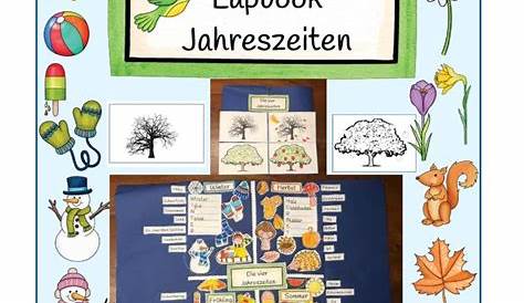 Arbeitsblatt Jahreszeiten Grundschule Satzglieder 4. Klasse