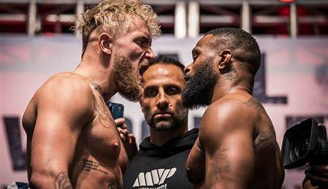 Tyron Woodley accuses Jake Paul of taking PED's during heated