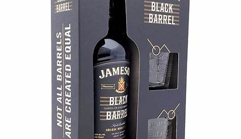 Jameson Black Barrel 2 Glass Gift Pack Gift Ideas from The Whisky