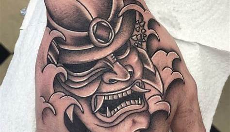 Japanese Samurai Hand Tattoo 100 Mask Designs For Men