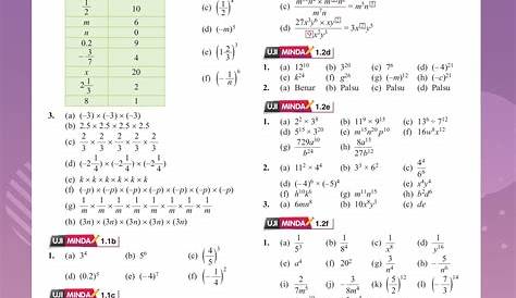 Jawapan Buku Matematik Tingkatan 1 Buku Teks - Riset