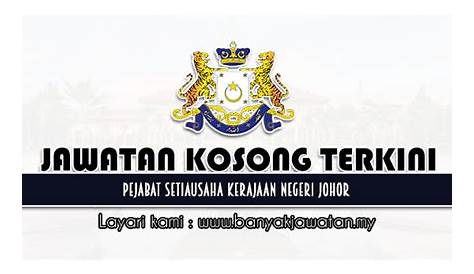 Jawatan Kosong di Bahagian Perancang Ekonomi Negeri Johor (BPENJ) - 7