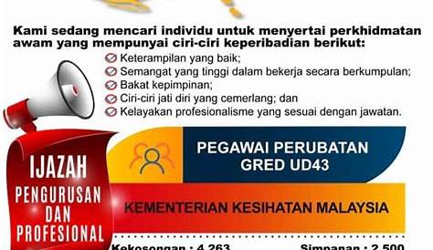 Iklan Jawatan Kosong Perbadanan Setiausaha Kerajaan (PSK) Pahang