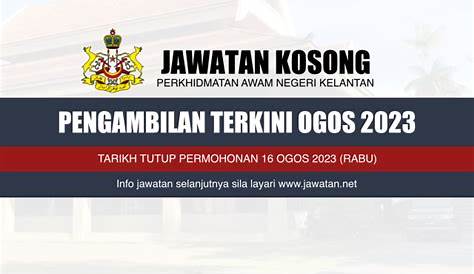 Jawatan Kosong Kerajaan Negeri Kedah Ogos 2021