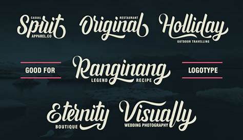 25 Font Logo yang Harus Diketahui Setiap Desainer • Rhinotec.co.id