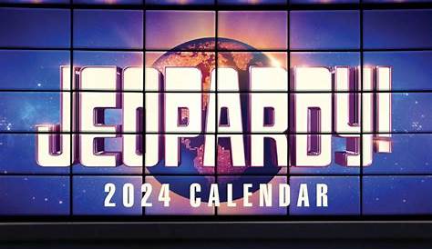 Jeopardy! 2024 Calendar Sony Amazon.sg Books