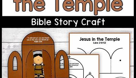 Bible Fun For Kids Jesus Stays Behind At The Temple Projects