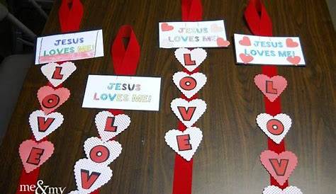 Valentine Jesus Lives In My Heart Card Craft