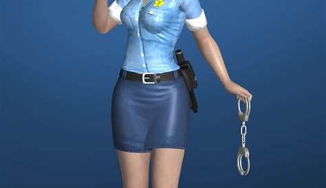 Jill Valentine Police Officer Alternate Costume of... Tify Diamond