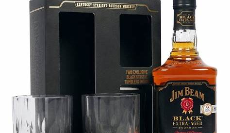 Jim Beam Black Label Gift Set Glass Pack Whisky From Whisky Kingdom Uk