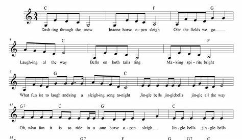 Jingle Bells Music Sheet Pdf