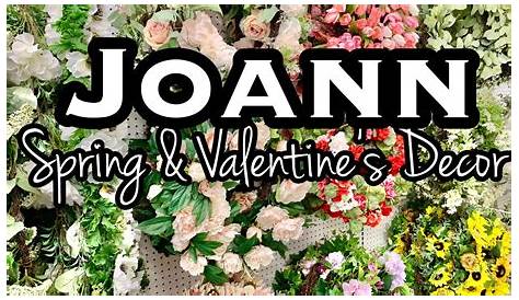 Joann Valentines Decor Fabrics Valentine's Day St Patrick's Day Shop With Me