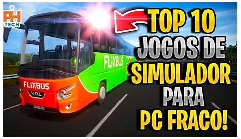 TOP 22 Melhores jogos simuladores leves para PC Fraco 🚍 ( jogos leves