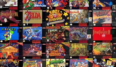 Ultra Torrent Downlod: Super Nintendo Games Collection [765 ROMS]
