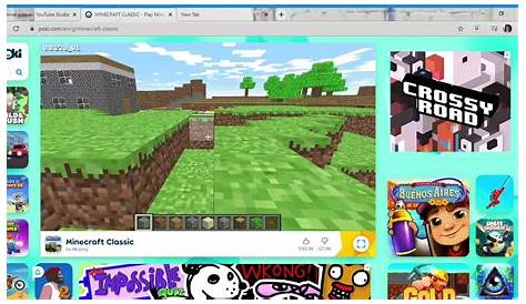 MINECRAFT CLASSIC Play Minecraft Classic on Poki - YouTube