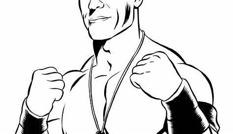 John Cena Pictures To Color
