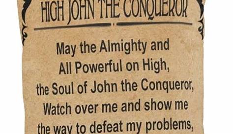John The Conqueror Prayer