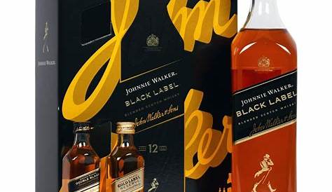 Johnnie Walker Black Label Glass Gift Set The Whisky Shop