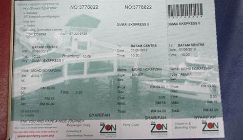 Johor Bahru to Batam Island: 2020 Ferry Schedule and Fare