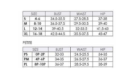 Cole New York Sizing Charts Buck & Zinkos