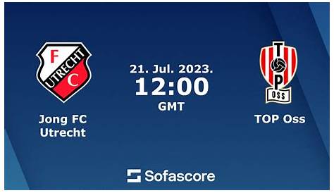 Jong FC Utrecht vs TOP Oss live score, H2H and lineups | Sofascore