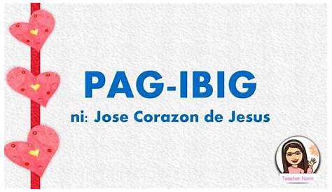Pag Ibig Ni Jose Corazon De Jesus