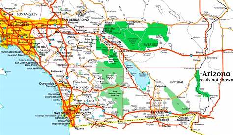 Printable Map Of Joshua Tree National Park – Printable Map of The