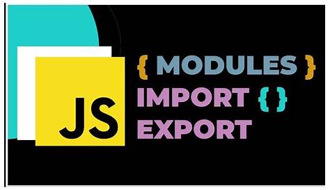 [JS]import, export