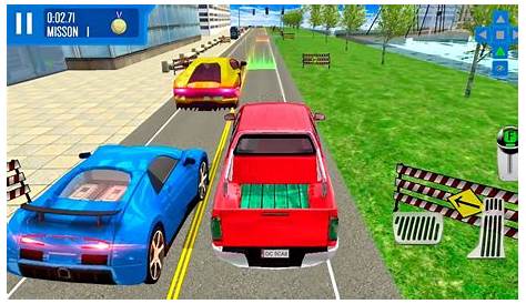 Juegos de Carros - City Driver Roof Parking - Video Juego de