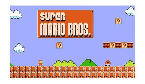 Old Super Mario Bros Game - northernbrown