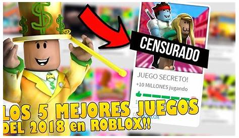 TOP 5 MEJORES JUEGOS DE ROBLOX - YouTube