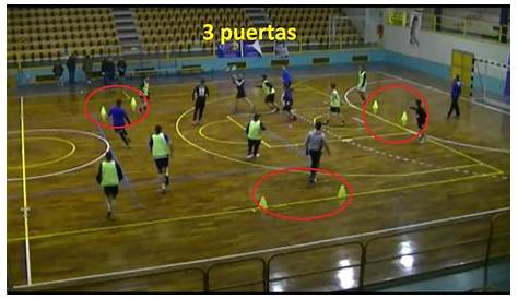Entrenamiento de handball: Juegos de pase y recepción para entrar en