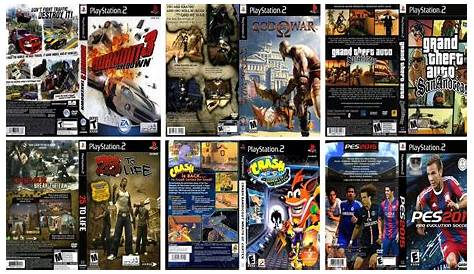 Los manuales de todos los juegos de PlayStation 2 lanzados en USA
