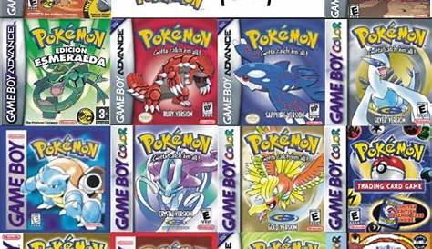 Descargar Todos Los Juegos De Pokemon Para Gba : Todo Los Juegos Para