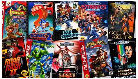 TOP: Los mejores juegos de Sega Genesis/Megadrive - YouTube