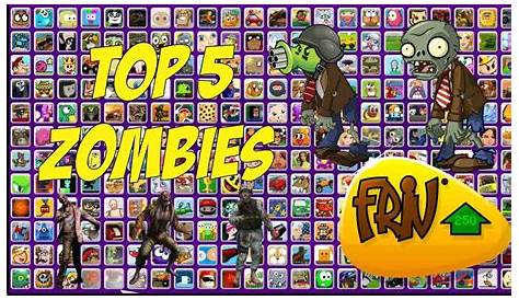 Top 5 Mejores Juegos Friv Zombie 2018 | Juegos Gratis 🎮 | Zombies 2018