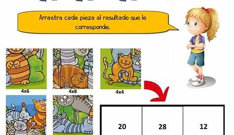 Las tablas de multiplicar interactive and downloadable worksheet. You can do the exer… | Kids
