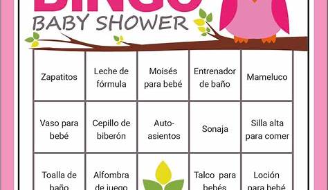 Loteria De Bebes Para Baby Shower | Decoromah