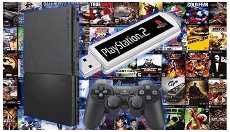 Playstation 2: Colocando os jogos no pen drive - YouTube