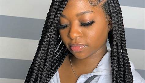 Jumbo Knotless Braids Hairstyles 3 Tips To Getting Realistic - Emily CottonTop