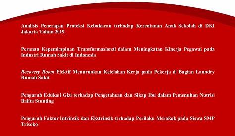 JURNAL KESEHATAN MASYARAKAT 2013, Volume 2, Nomor 1