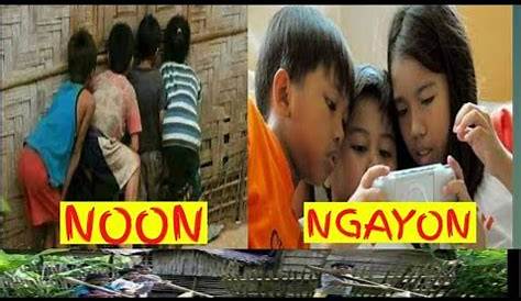 Kabataan Noon at Ngayon (Part 2) - YouTube