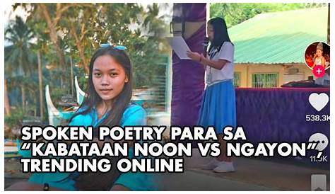 KABATAAN - NOON AT NGAYON: A SPOKEN WORD POETRY BY II BSBA D - YouTube