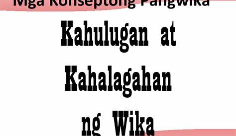 Paano Mapaunlad Ang Wikang Filipino - Seve Ballesteros Foundation