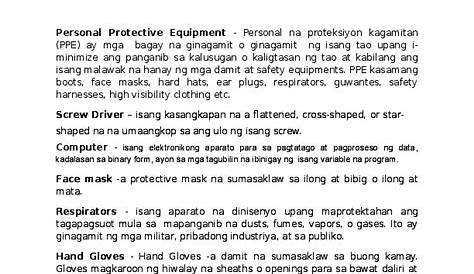(DOC) Kahulugan ng mga Termino | evelyn selim - Academia.edu