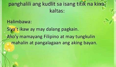 Kailan Ginagamit Ang Malaki At Maliit Na Titik - titik punto