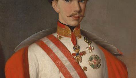 Porträt von Kaiser Franz Joseph von Österreich (1830-1916) im Alter von