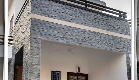 Elevation Stone Cladding Front Elevation Front Wall Tiles Design In