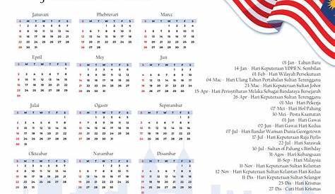 Johor Cuti Umum Kalendar 2023 ️